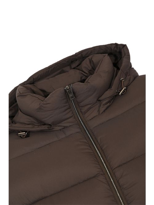 Piumino in nylon imbottito Marrone scuro Herno | PI001181U 12456Z8993